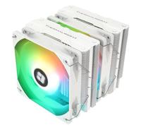 Thermalright Peerless Assassin 120 Refroidisseur d'air pour processeur ARGB Blanc 6 caloducs Éclairage ARGB 5 V Double ventilateur TL-C12W-S PWM Technologie AGHP pour AMD AM4 AM5/Intel