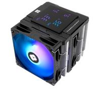 Thermalright Peerless Assassin 120 Refroidisseur de processeur numérique ARGB avec double tour et double ventilateur, refroidisseur d'air pour processeur AM4/AM5, Intel LGA1851/1700/115X/1200 Noir