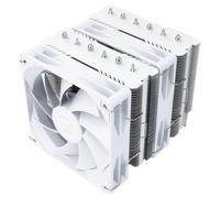Thermalright Peerless Assassin 120 SE White V2 Refroidisseur CPU, TL-C12CW PWM 120mm Ventilateurs, 1850RPM, 6 Caloducs, Compatible avec AMD AM4/AM5 & Intel LGA 1700/1851