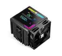 Thermalright Peerless Assassin 140 Digital Black Refroidisseur de processeur, double tour et double ventilateur, refroidisseur d'air pour processeur, écran numérique ARGB, pour AM4/AM5, Intel LGA1851