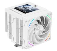 Thermalright Phantom Spirit 120 Vision EVO Refroidisseur de processeur, écran LCD IPS de 3,95", 7 caloducs, ventilateur PWM 120 mm avec lames LCP, double tour de 160 mm, pour Intel LGA1851/1700 et AMD