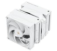 Thermalright Royal Pretor 130 blanc CPU refroidisseur d'air, ordinateur double tours radiateur, 6 tuyaux de chaleur CPU refroidisseur, pour AM4/AM5; Intel 1851/1700/115X/1200/2011