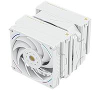 Thermalright Royal Pretor 130 Refroidisseur de processeur ultra blanc, 7 tuyaux de chaleur, dissipateur thermique pour processeur Intel LGA115X/2011/1700/1851, plateformes AM4/AM5, tours doubles et