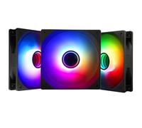 Thermalright TL-C12B-S V3 Ventilateur de processeur 120 mm, boîtier ARGB, connecteur PWM 4 broches, silencieux avec roulement S-FDB, ventilateur de bureau avec effet de miroir ARGB (3