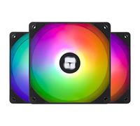 Thermalright TL-C12C-S Ventilateur de cpu 120mm ARGB Case Cooler Fan, 4pin PWM Silent Computer Fan avec roulement S-FDB inclus, jusqu’à 1500RPM ventilateur de refroidissement (3 quantités)