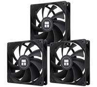 Thermalright TL-C12C X3 Ventilateur de processeur 120 mm PWM silencieux à 4 broches avec roulement S-FDB inclus, refroidissement jusqu'à 1550 tr/min (3 quantités)