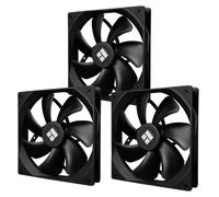 Thermalright TL-C14C X3 Ventilateur de processeur 140 mm PWM Silent Computer avec vitesse de rotation de 1500 tr/min, refroidissement CPU noir, 3 quantités
