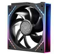 Thermalright TL-M12Q Ventilateur de boîtier 120 mm silencieux, fonction PWM, effets lumineux Infinity Mirror ARGB, nouveau module d'alimentation simplifie la gestion du câblage