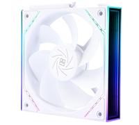 Thermalright TL-M12QRW - Ventilateur de processeur - 120 mm - Connecteur PWM - Silencieux - Avec roulement S-FDB - Avec effet de lumière miroir ARGB - Silencieux - Blanc (TL-M12QRW)