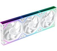 Thermalright TL-M12QW X3 Lot de 3 ventilateurs de refroidissement pour boîtier PC 120 mm, connexion en guirlande, 2000 tr/min, ARGB, double éclairage à miroirs infinis pour jeux vidéo