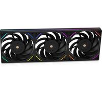 Thermalright TL-UB36R Ventilateurs inversés de refroidissement pour PC à cadre unique de 360 mm - Vitesse PWM 2150 tr/min | Éclairage ARGB | Débit d'air élevé | Câble modulaire unique, pour châssis et