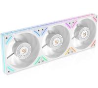 Thermalright TL-UB36RW Ventilateurs inversés de refroidissement pour PC à cadre unique de 360 mm - Vitesse PWM 2150 tr/min | Éclairage ARGB | Débit d'air élevé | Câble modulaire unique, pour châssis
