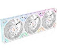 Thermalright TL-UB36W Ventilateurs de refroidissement pour PC à cadre unique de 360 mm, vitesse PWM 2150 tr/min, éclairage ARGB, flux d'air élevé, câble unique modulaire, pour châssis et