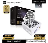 Thermalright TR-AX1000-W alimentation pour châssis de médaille d'or entièrement modulaire, tension complète 100-240V/ATX3.1/PCle 5.1/prise chinoise standard