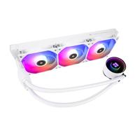 Thermalright TR Frozen Notte 360 WHITE ARGB V2 Refroidisseur de processeur liquide pour AM5/AM4,Inltel Lga1851/1700,5V ARGB,3 ventilateurs PWM de 120mm avec 2000tr/min