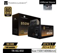 Thermalright TR-KG850 médaille d'or noir alimentation entièrement modulaire/support ATX3.1/tension 100-240V/850W/750W prise en charge PCI-E5.1
