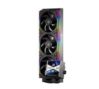 Thermalright TR Peerless Vision 360 ARGB Black Refroidisseur liquide pour processeur avec 3 ventilateurs PWM pour épissage sans fil 2000tr/min,écran LCD avec résolution 480x480,pour AM5,Intel