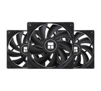 Thermalright TR TL-C12C X3 Lot de 3 Ventilateurs de Processeur 120mm, Absorption des Chocs, Silencieux, Dissipation de la Chaleur, Alimentation PWM à 4 Broches, Vitesse 1550tr/min, 120 x 120 x 25 mm