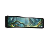 Thermalright-TR Trofeo Vision Écran LCD magnétique 11,3" avec résolution 1920 x 400, facile à installer, température principale du processeur/GPU (noir)