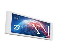 Thermalright Trofeo Vision LCD Blanc 6,86 pouces Full Color LCD (résolution 1280 x 480) avec écran magnétique (blanc) spécialement conçu pour refroidisseur liquide CPU/boîtier