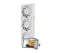 Thermalright Wonder Vision 360 UB ARGB AIO Refroidisseur de processeur Liquide, blanc pour AM5/Intel LGA1851/1700, écran 3D incurvé de 6,67" avec résolutions 2400 x 1080 - Écran magnétique