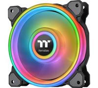 Thermaltake Ventilateur de boîtier CL-F088-PL12SW-C 12 cm RGB Noir/Blanc