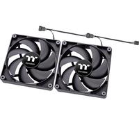 Thermaltake TT CT120 PC Boitier PC Ventilateur Noir 2 pièce(s)