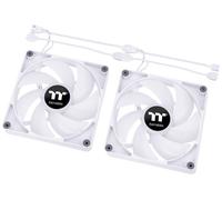 Thermaltake Ventilateur pour PC CL-F153-PL12SW-A blanc transparent RVB 120x120x25 mm