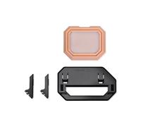 Thermaltake AC-074-ONKNAN-A1 Kit d'Accessoires pour Châssis Mini Tower (Noir/Pêche) avec Filtres Anti-Poussière, Facile à Fixer et Retirer - 1 Pièce