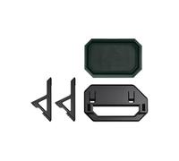 Thermaltake AC-076-ONDNAN-A1 Kit d'accessoires pour châssis Mini Tower (Noir/Vert) avec filtre anti-poussière et installation facile. Quantité : 1 pièce.