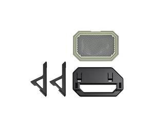 Thermaltake AC-076-ONENAN-A1 : Kit de Conversion Tour au Rack pour Châssis Midi Tower The Tower 600, 230x459x353mm, Noir/Vert Clair, Filtre Anti-Poussière.