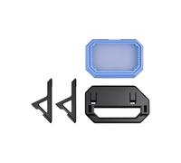 Thermaltake AC-076-ONFNAN-A1 Kit de Conversion Rack pour Châssis Midi Tower The Tower 600, Noir/Bleu, 230x459x353mm, Filtre Anti-Poussière, Installation Facile