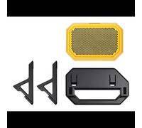 Thermaltake AC-076-ONMNAN-A1 : Kit d'accessoires pour châssis Midi Tower, Noir et Caramel, avec filtre anti-poussière, fixation et retrait facile, 2 kg