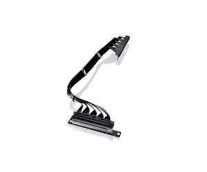 Thermaltake AC-077-CO1OTN-C1 Câble Rallonge Interne 4m, Connecteurs PCI-E x16 (Gen 4.0) vers PCI-E x16 (Gen 4.0), Coudé 90°, Noir