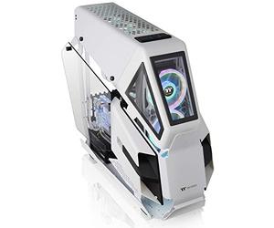 Thermaltake AH T600 Boîtier PC Mid Tower à Cadre Ouvert avec Prise en Charge des Fenêtres en Verre trempé Jusqu'à E-ATX USB3.1 Type-C White CA-1Q4-00M6WN-00 Neige