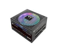Thermaltake Alimentation 850W ATX 3.0 80 PLUS Gold Modulaire, Ventilateur 140mm FDB, PFC Actif, Protection OVP/OPP/SCP/OCP/OTP, Noir