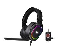 Casque Gamer filaire Thermaltake Argent H5 Surround RGB (Noir)