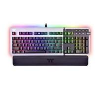 Thermaltake Argent K5 Sliver Switch (GER) filaire Clavier de gaming allemand, QWERTZ titanium éclairé G