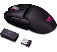 Thermaltake Argent M5 - Ambidextre - Optique - Sans fil RF + Bluetooth + USB Type-A - 16000 DPI - Noir