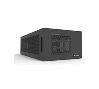 Thermaltake AX100 Support PC Noir - Boîtier Acier/SPCC, 8 x 3.5/2.5", Radiateur Latéral 480mm, Ventilateurs Latéraux 120/140mm, 320x678.3x201mm