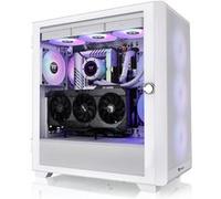 THERMALTAKE Boitier Moyen Tour ATX S250 TG RGB avec panneau vitré (Blanc) G
