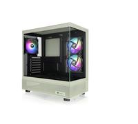 THERMALTAKE Boitier Moyen Tour E-ATX View 270 Plus TG RGB avec panneaux vitrés (Vert)