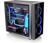 Thermaltake View 31 TG - Tour - ATX - panneau latéral fenêtré (verre trempé) - pas d'alimentation (PS/2) - noir - USB/Audio G