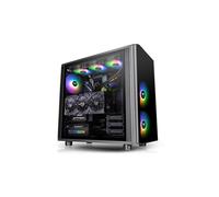 Thermaltake View 31 TG - ARGB Edition - tour - ATX - panneau latéral fenêtré (verre trempé) - pas d'alimentation (PS/2) - noir - USB/Audio Noir G