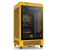 mini-tour Thermaltake The Tower 200 Boîtier gaming jaune 2 ventilateurs pré-installés