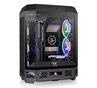 Thermaltake Boîtier PC The Tower 600 – Midi Tower ATX, 2x140 mm inclus, sans alimentation, Noir