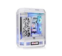 Thermaltake CA-1Z1-00M6WN-00 Boîtier PC Midi Tower Blanc, ATX/microATX/Mini-ITX, Verre Trempé, USB 3.2, Vent. 2x140mm, SPCC, 420x286.4x550mm