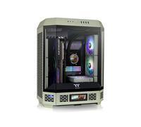 Thermaltake CA-1Z1-00MEWN-00 Boîtier PC Midi Tower Vert Clair, ATX/microATX/Mini-ITX, 1x3.5", 2x2.5", Vent. 2x140mm, USB 3.2 Gen1/Gen2, SPCC/Verre Trempé
