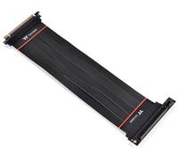 Thermaltake Câble Riser PCIe PCIe 4.0 Fiche mâle PCIe x16, Prise femelle PCIe x16 0.30 m noir prise coudée à 90° AC-058-CO1OTN-C2