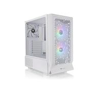 Boitier Moyen Tour E-ATX Thermaltake Ceres 330 TG RGB avec panneau vitré (Blanc)